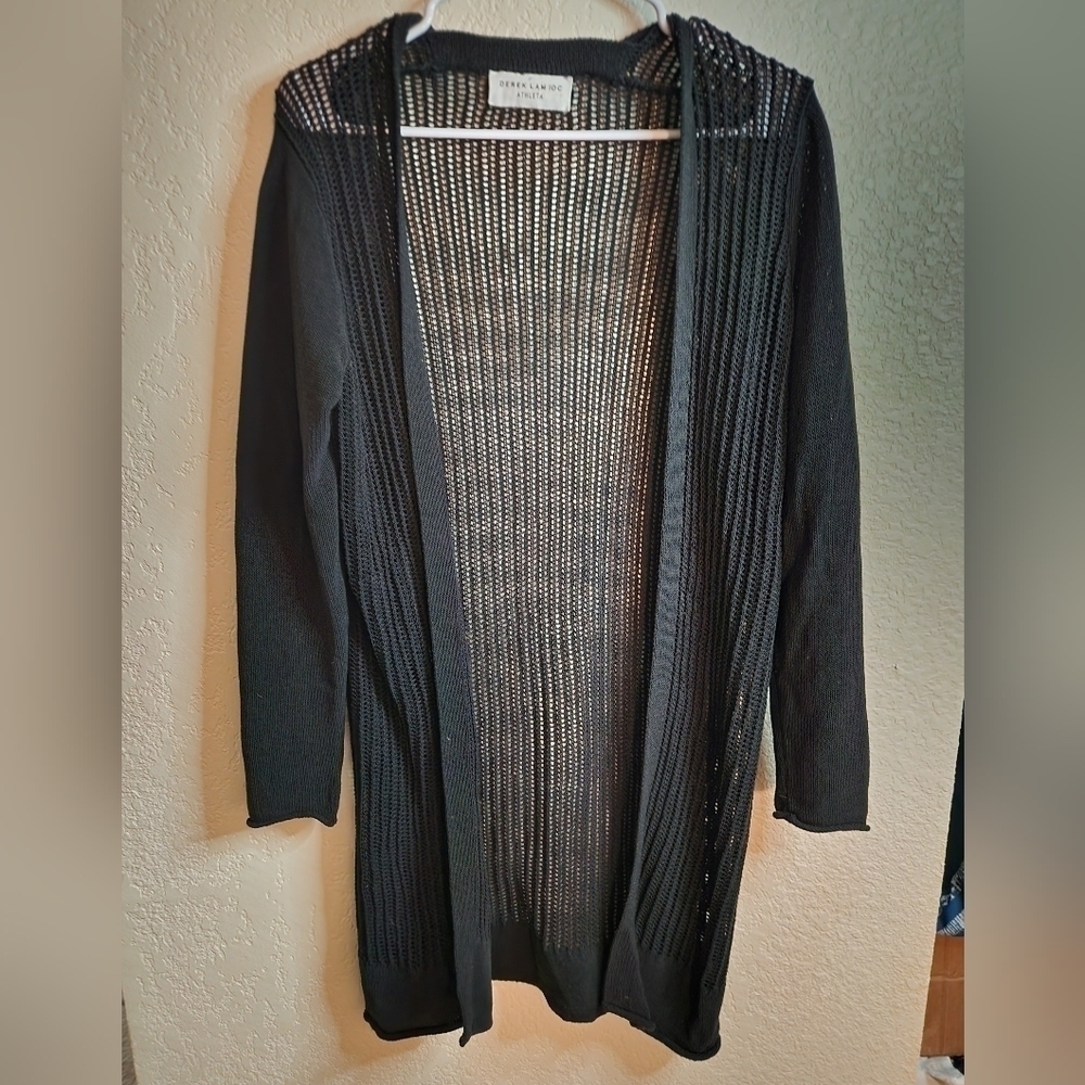 DEREK LAM IOC For Athleta Black Sweater sz S - Picture 1 of 6